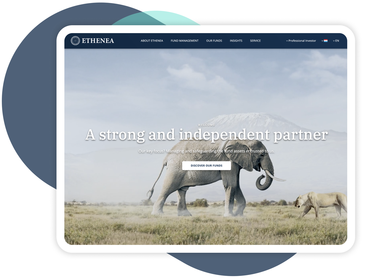Ethenea integrated content platform