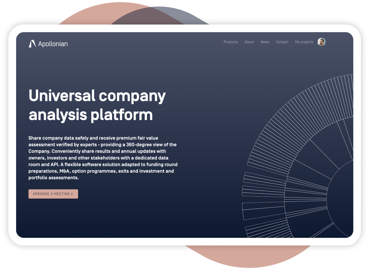 Apollonian valuations portal 