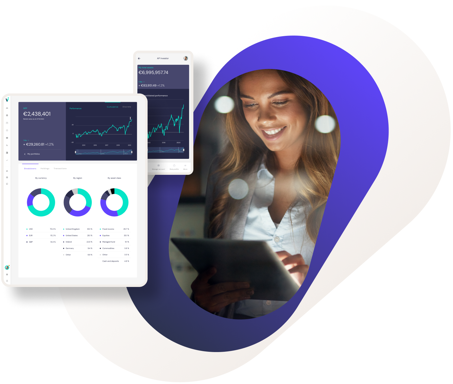 Invessed Client Portal hero image